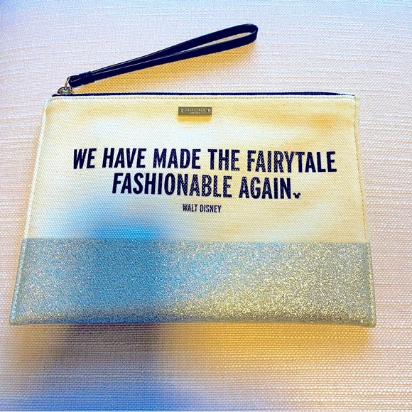 kate spade Handbags - Kate Spade Disney Fairy Tale Canvas Clutch